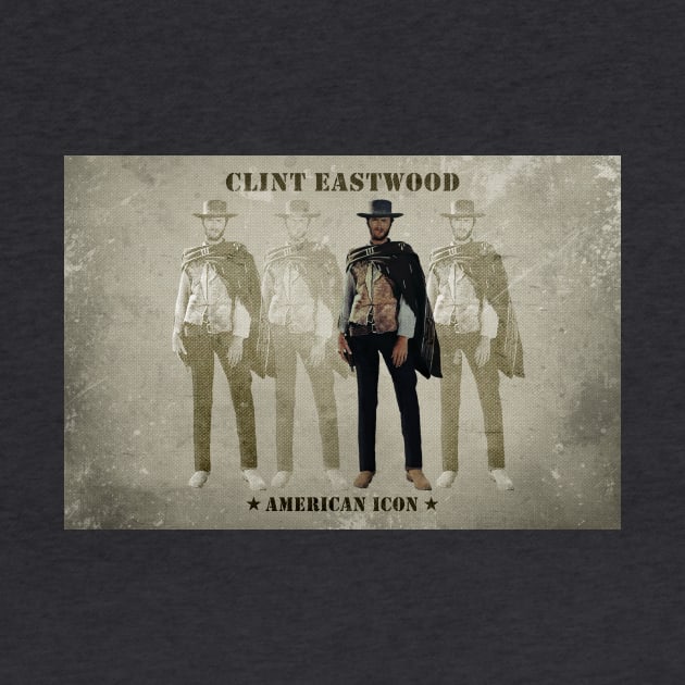 Clint Eastwood - American Icons by PLAYDIGITAL2020